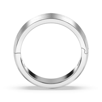Classic Rounded Band with Matte Finish, 8mm
