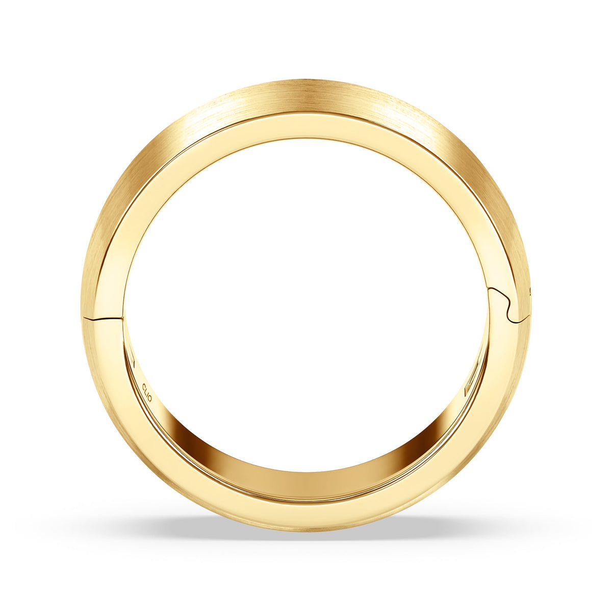 Classic Rounded Band with Matte Finish, 8mm