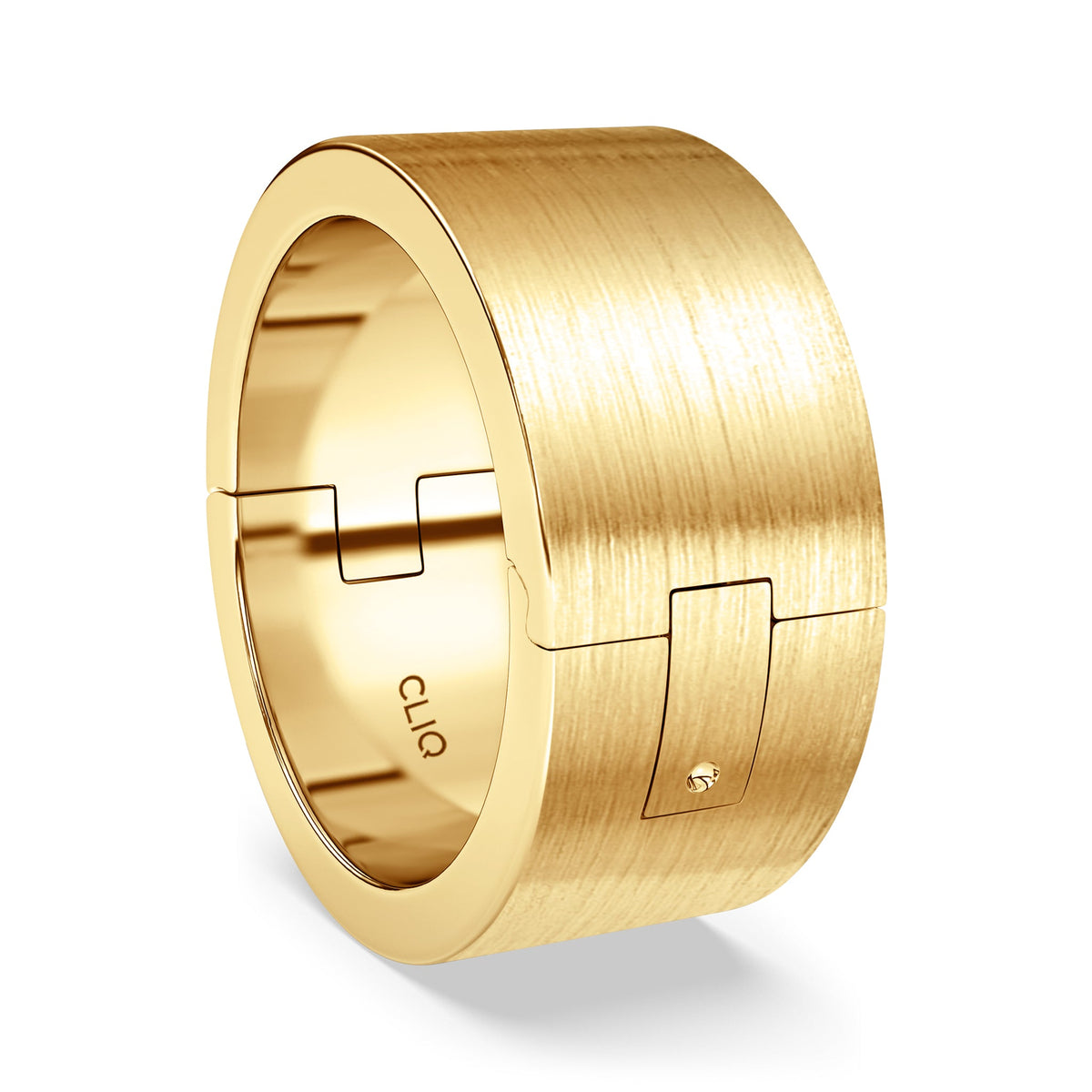 Classic Flat Profile Band with Matte Finish, 10mm