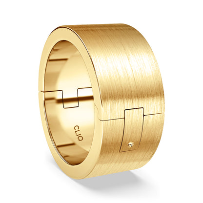 Classic Flat Profile Band with Matte Finish, 10mm