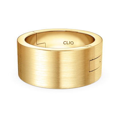 Classic Flat Profile Band with Matte Finish, 10mm