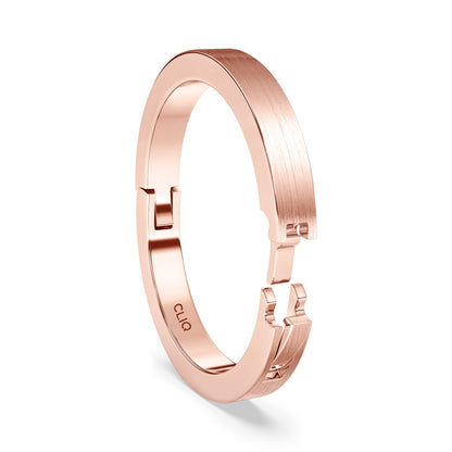 Classic Flat Profile Band with Matte Finish, 3mm
