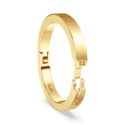 Classic Flat Profile Band with Matte Finish, 3mm