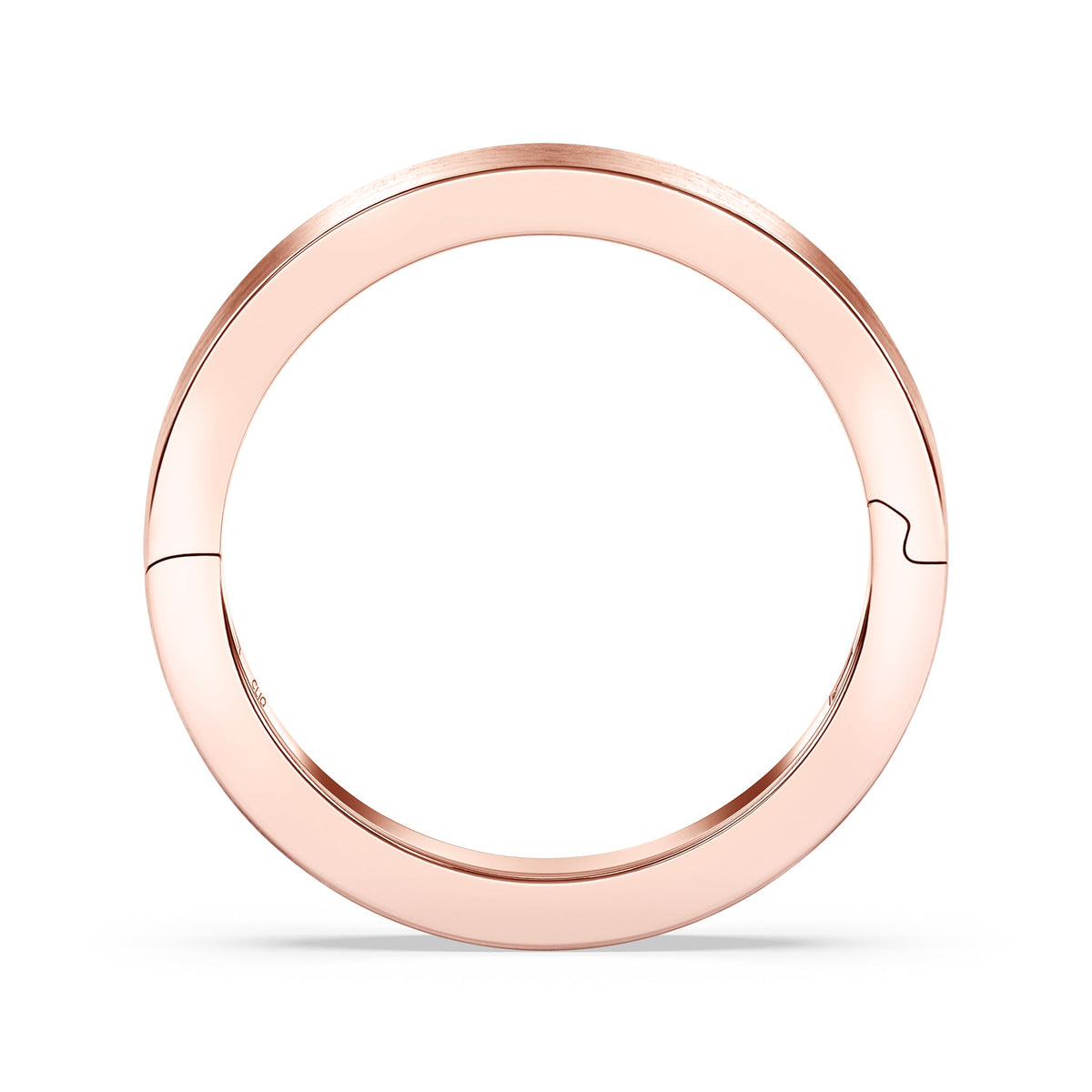 Classic Flat Profile Band with Matte Finish, 3mm