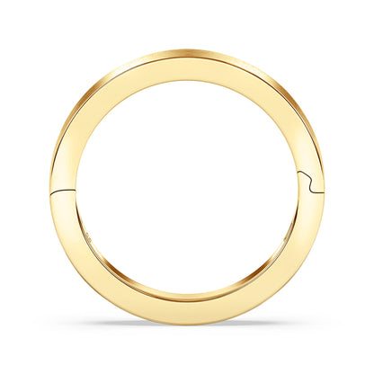 Classic Flat Profile Band with Matte Finish, 3mm