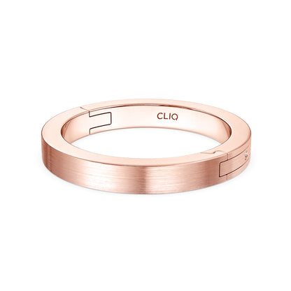 Classic Flat Profile Band with Matte Finish, 3mm