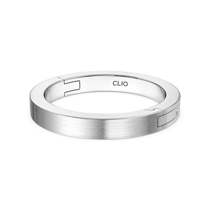Classic Flat Profile Band with Matte Finish, 3mm