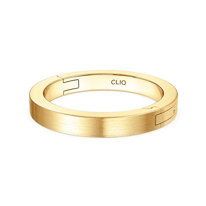 Classic Flat Profile Band with Matte Finish, 3mm