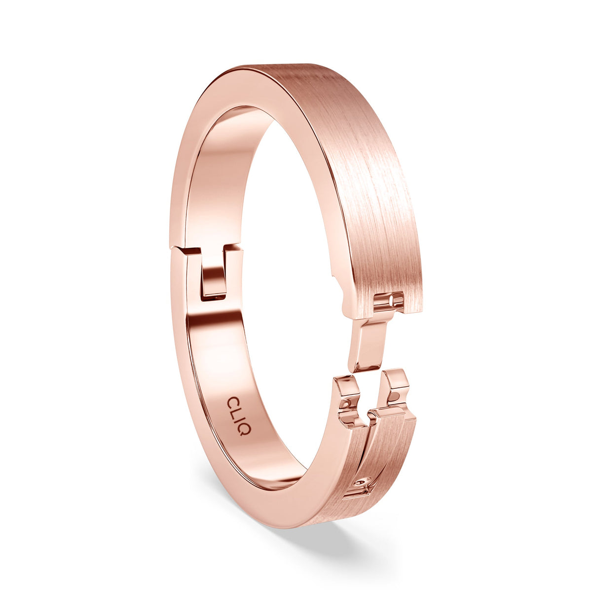 Classic Flat Profile Band with Matte Finish, 4mm