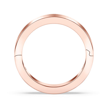 Classic Flat Profile Band with Matte Finish, 4mm