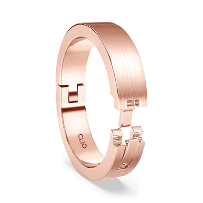 Classic Flat Profile Band with Matte Finish, 5mm
