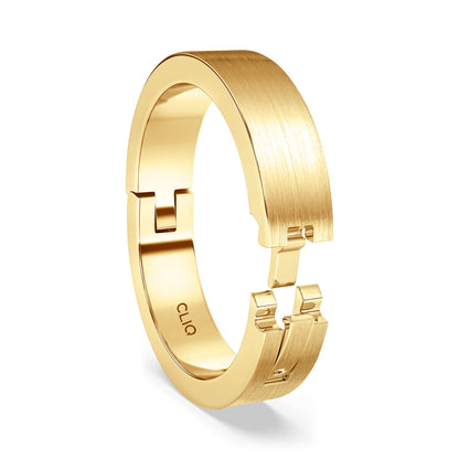 Classic Flat Profile Band with Matte Finish, 5mm