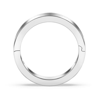 Classic Flat Profile Band with Matte Finish, 5mm