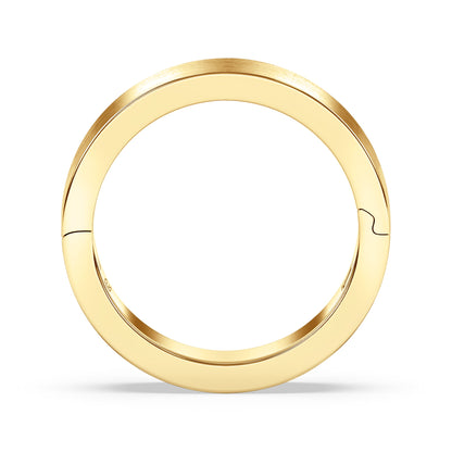 Classic Flat Profile Band with Matte Finish, 5mm