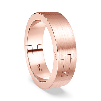 Classic Flat Profile Band with Matte Finish, 6mm