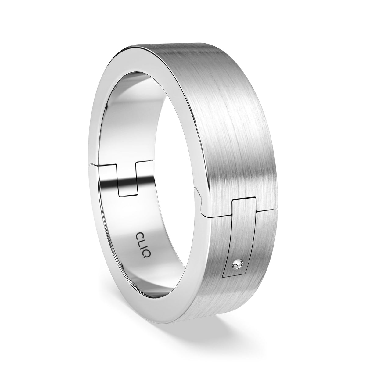 Classic Flat Profile Band with Matte Finish, 6mm