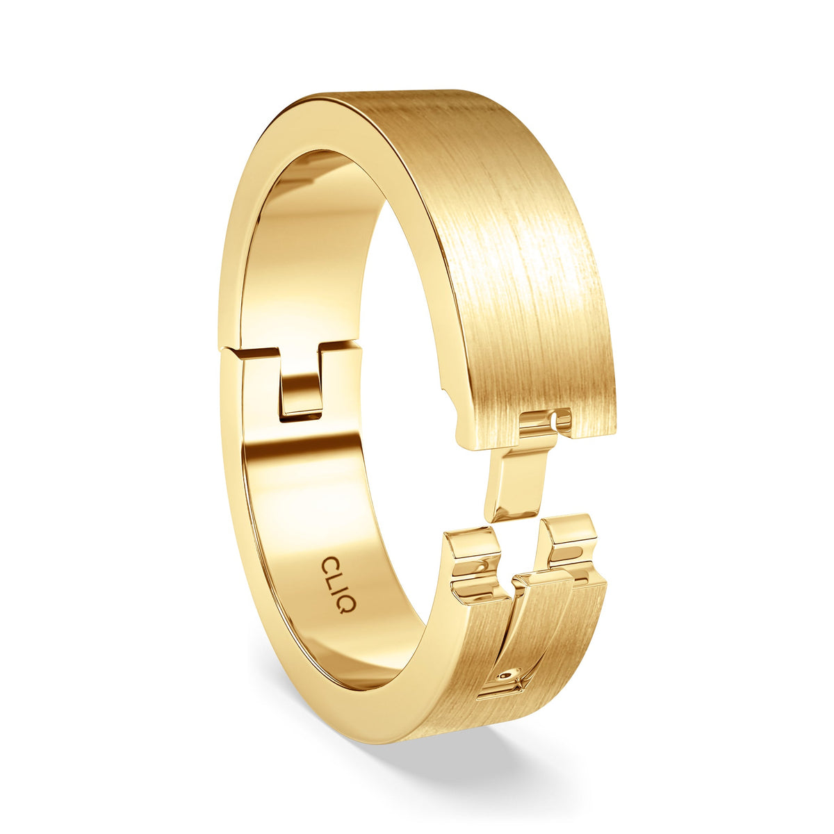 Classic Flat Profile Band with Matte Finish, 6mm