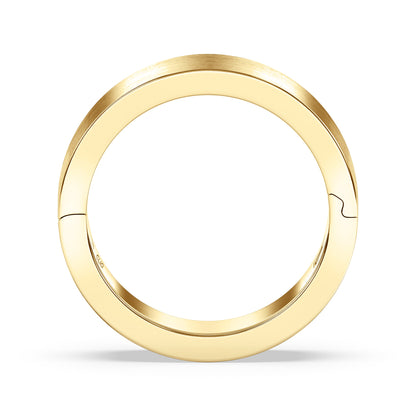 Classic Flat Profile Band with Matte Finish, 6mm