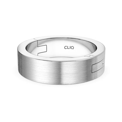 Classic Flat Profile Band with Matte Finish, 6mm