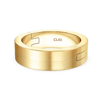 Classic Flat Profile Band with Matte Finish, 6mm
