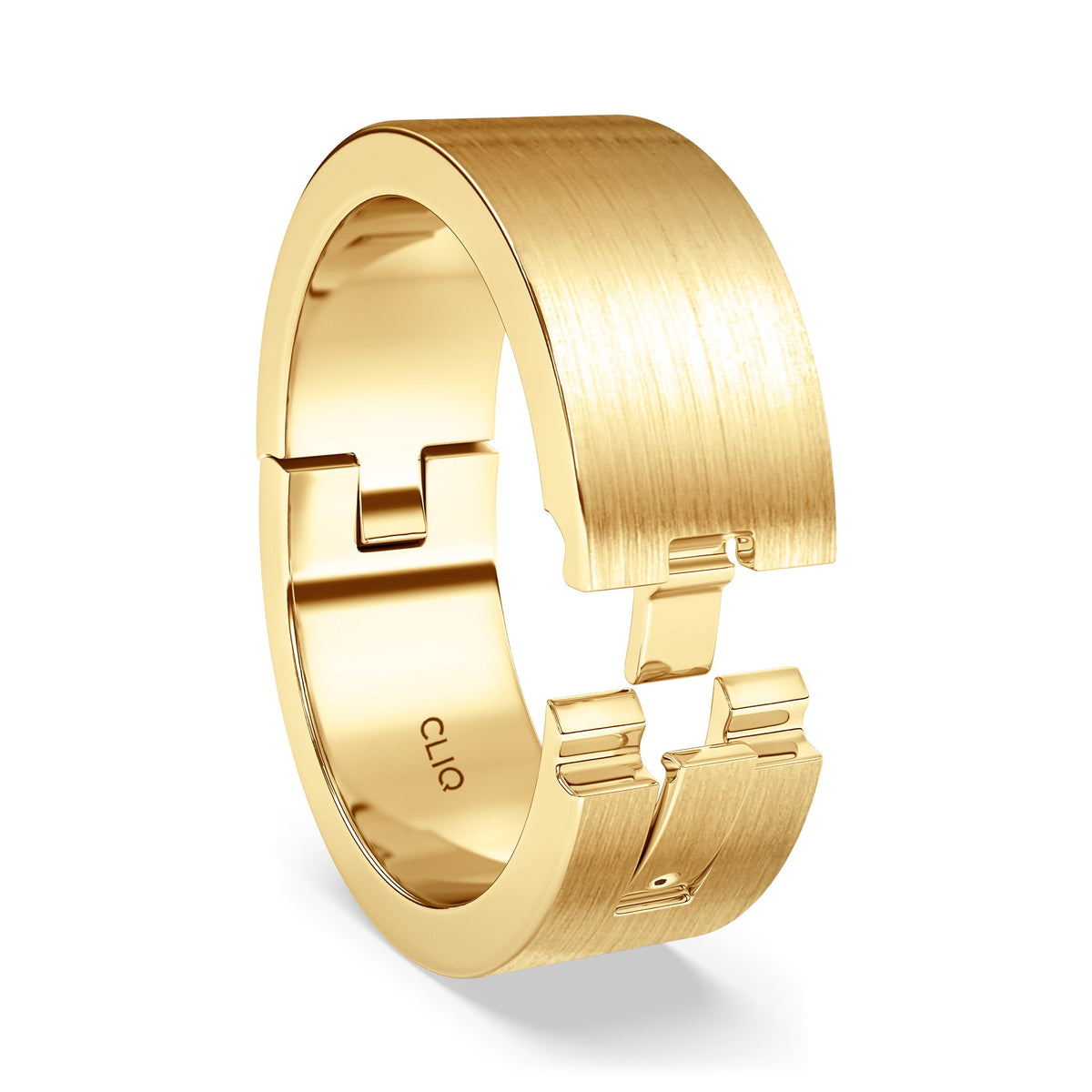 Classic Flat Profile Band with Matte Finish, 8mm
