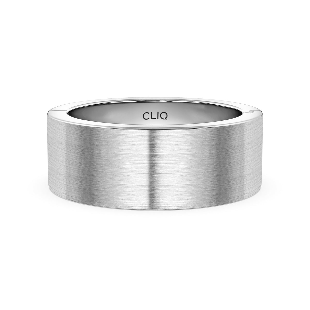 Classic Flat Profile Band with Matte Finish, 8mm