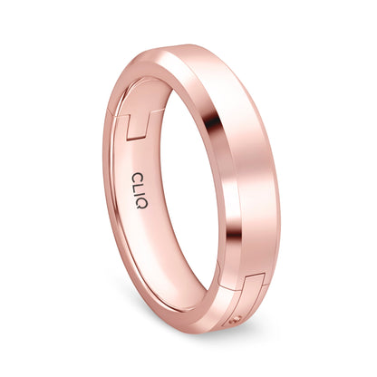 Plateau Band with Beveled Edges, 6mm