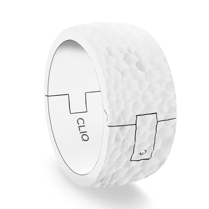 Classic Band with Hammered Finish, 10mm