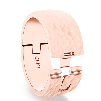 Classic Band with Hammered Finish, 10mm