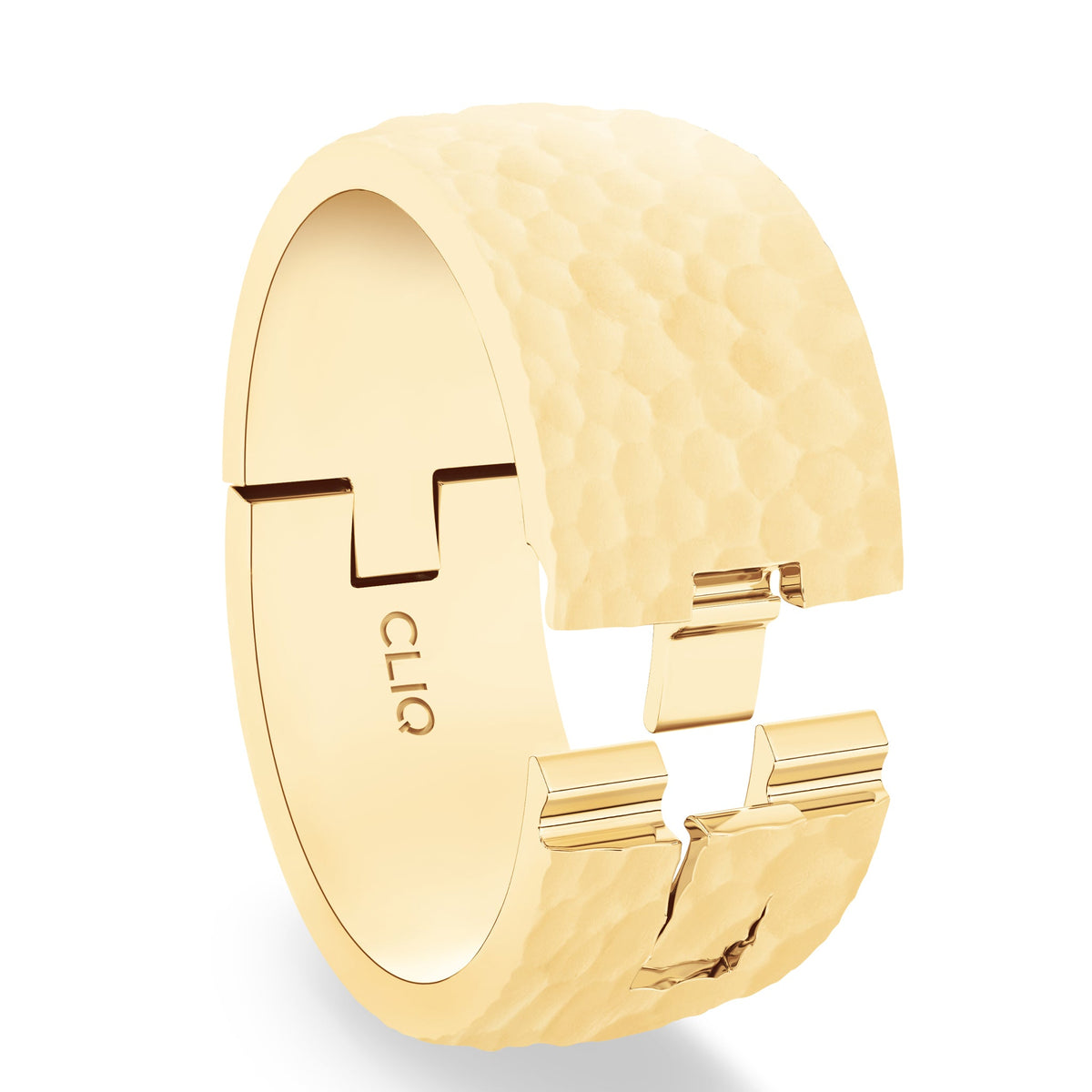 Classic Band with Hammered Finish, 10mm