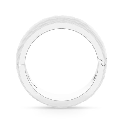 Classic Band with Hammered Finish, 10mm