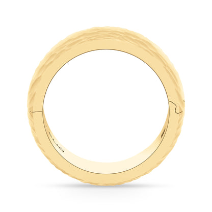 Classic Band with Hammered Finish, 10mm