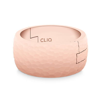 Classic Band with Hammered Finish, 10mm
