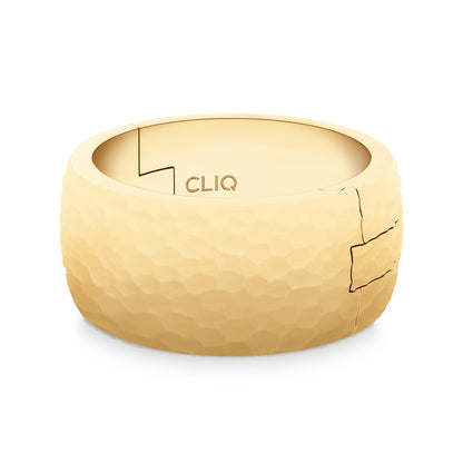 Classic Band with Hammered Finish, 10mm