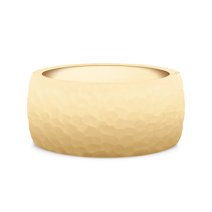 Classic Band with Hammered Finish, 10mm