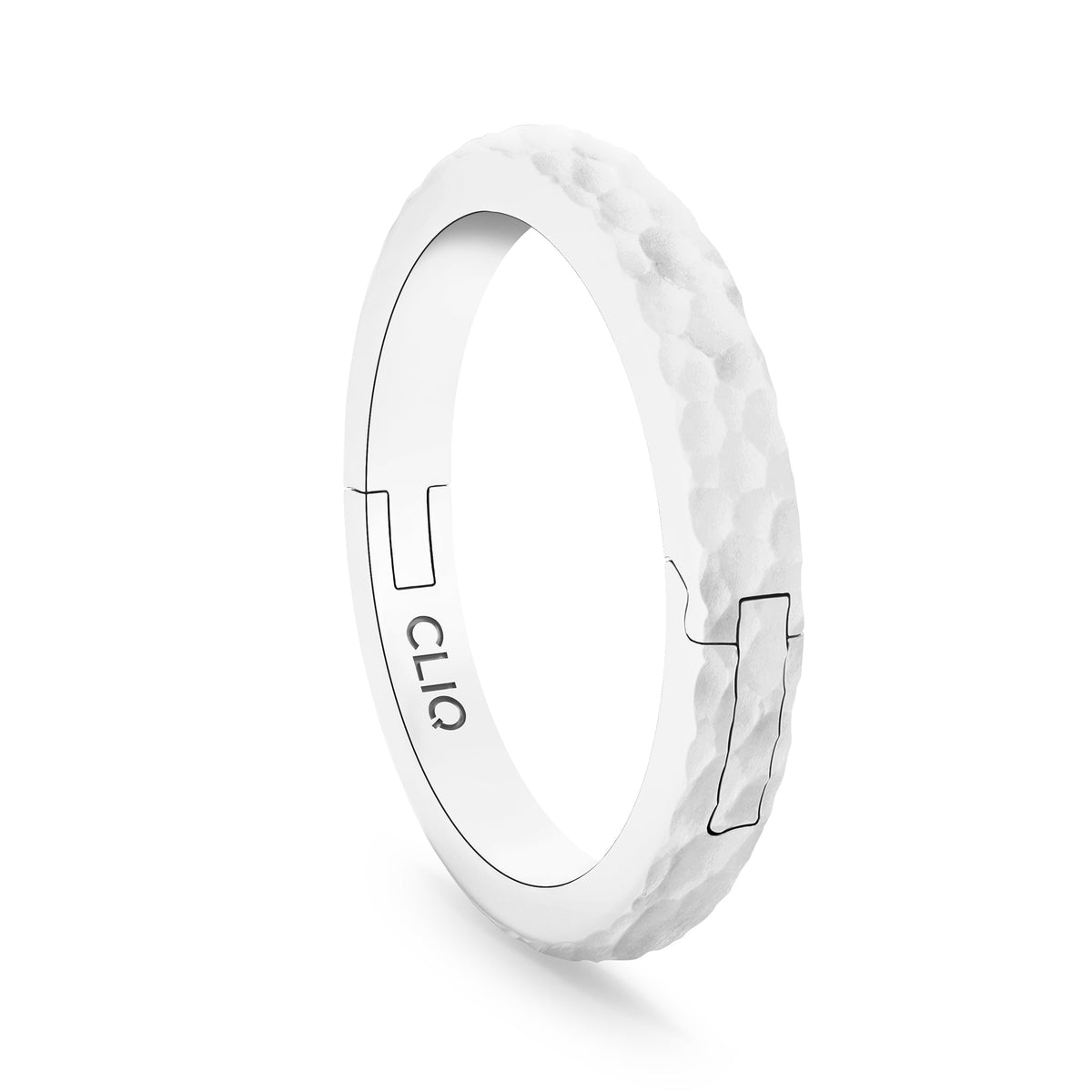 Classic Band with Hammered Finish, 3mm