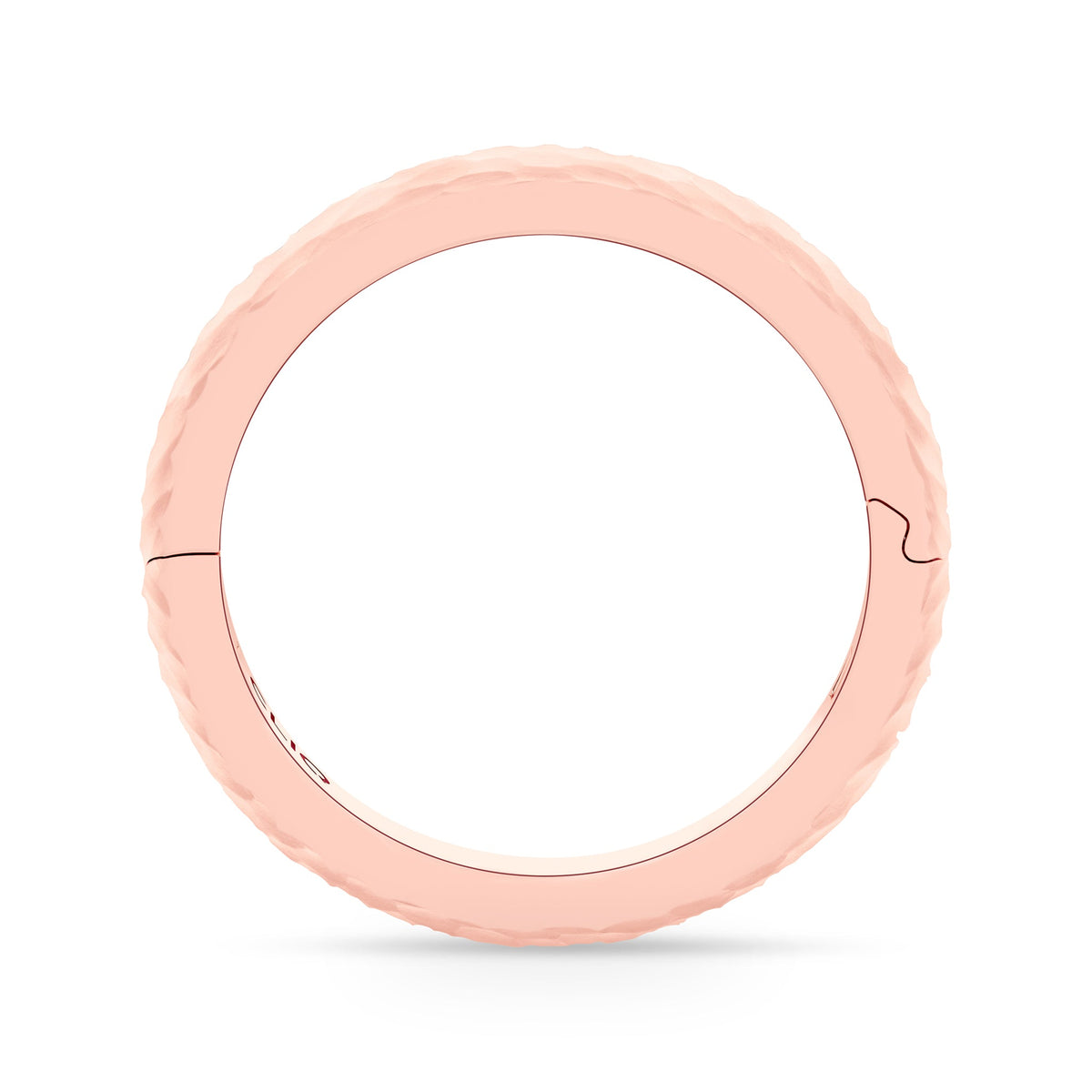 Classic Band with Hammered Finish, 3mm