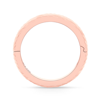 Classic Band with Hammered Finish, 3mm