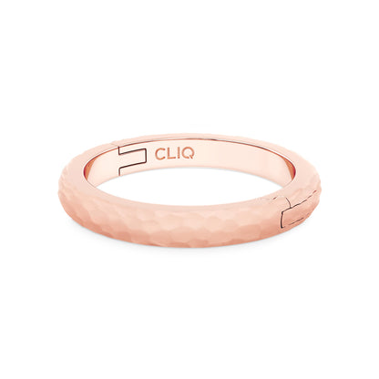 Classic Band with Hammered Finish, 3mm