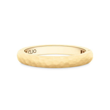 Classic Band with Hammered Finish, 3mm