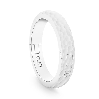 Classic Band with Hammered Finish, 4mm