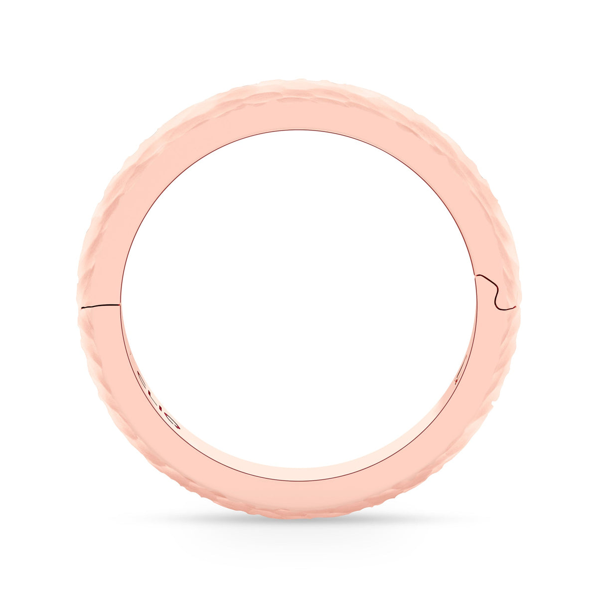 Classic Band with Hammered Finish, 4mm