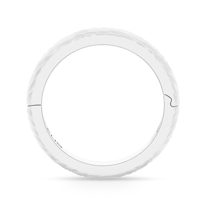 Classic Band with Hammered Finish, 4mm