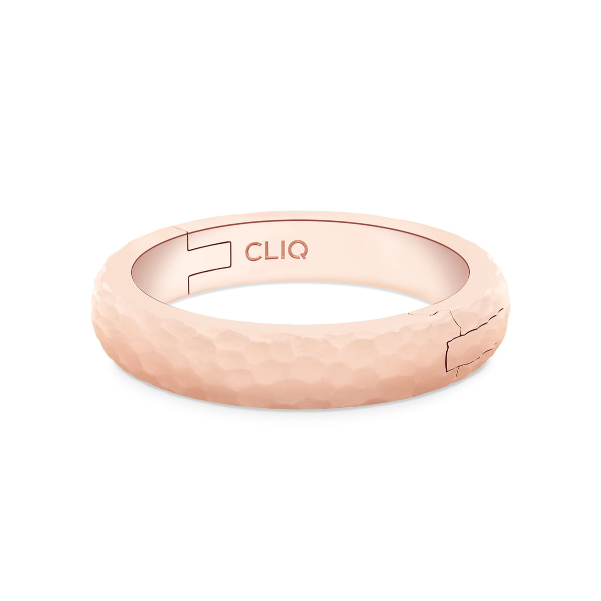 Classic Band with Hammered Finish, 4mm