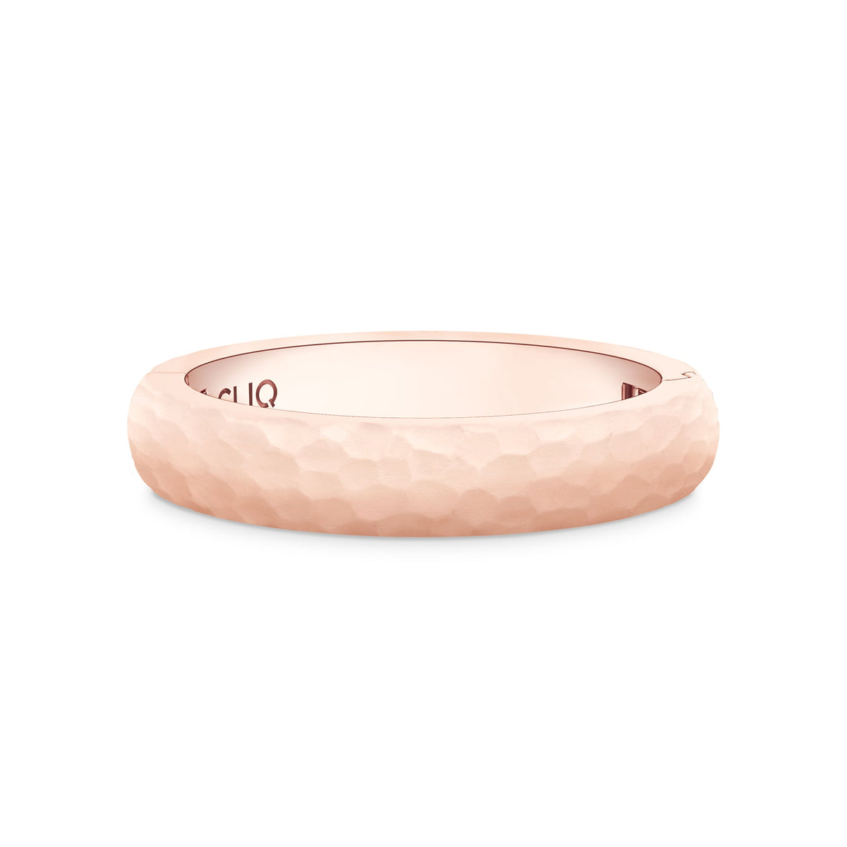 Classic Band with Hammered Finish, 4mm