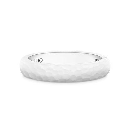 Classic Band with Hammered Finish, 4mm