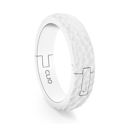 Classic Band with Hammered Finish, 5mm