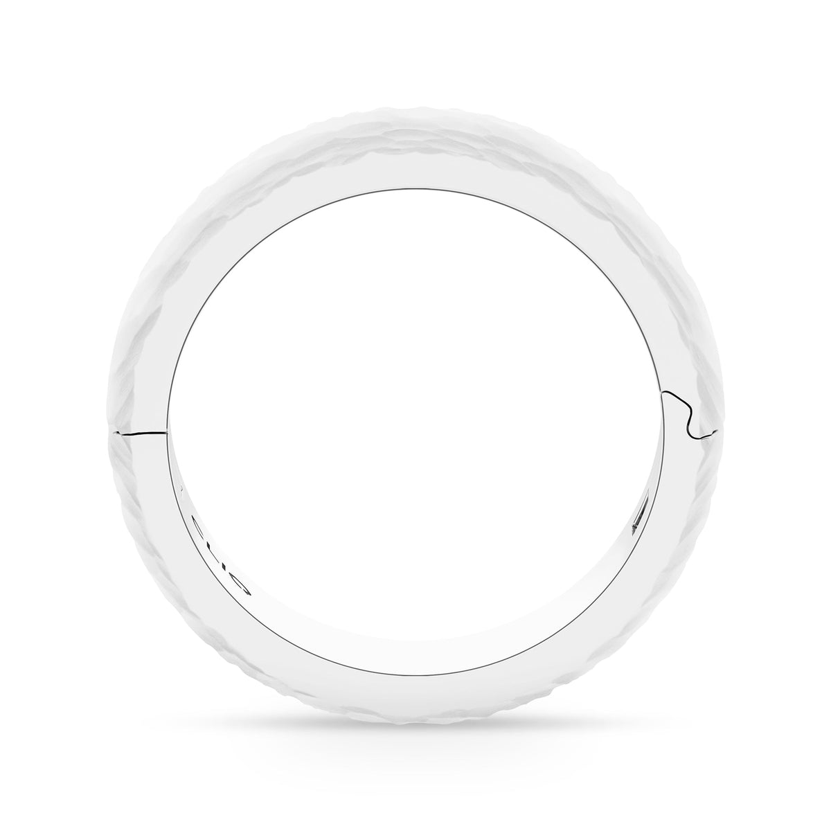 Classic Band with Hammered Finish, 8mm