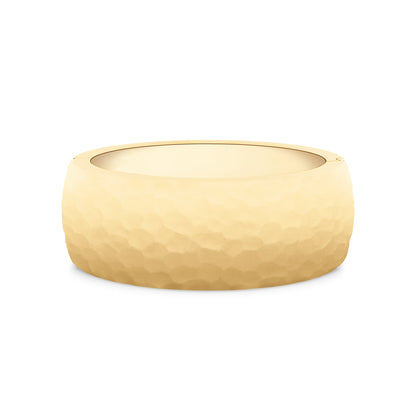 Classic Band with Hammered Finish, 8mm