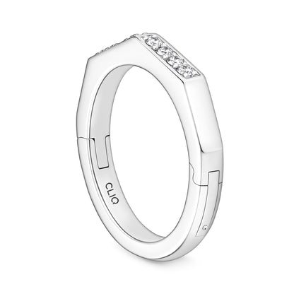 Apex Angled Diamond Band